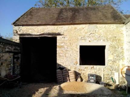 Fermette avant travaux de rénovation de maison - Fericy 77133