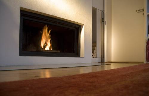 Création d’une cheminée avec insert bois à Hélette (64)