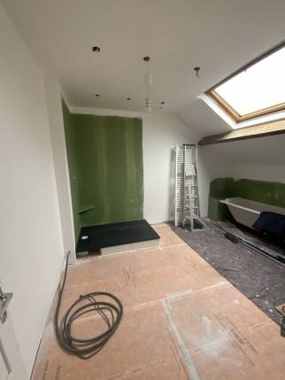 Pendant la rénovation