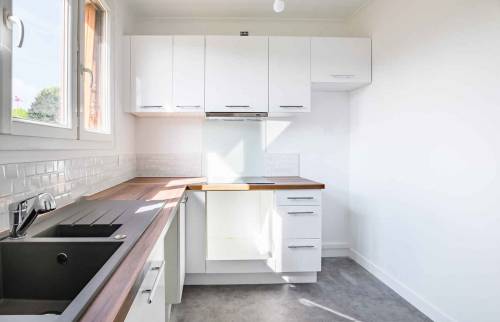 La cuisine rénovée