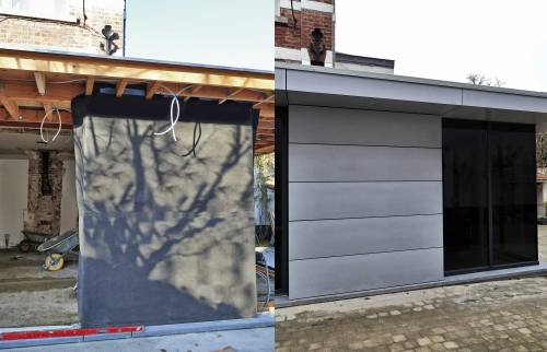 Chantier d'agrandissement en cours : un projet dans une maison à Alès ( 30100 )