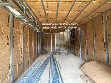 Isolation de maison ancienne en Bretagne