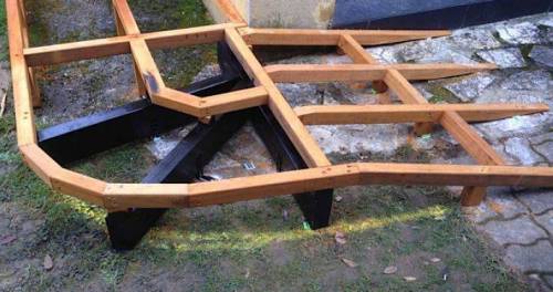 Etapes création terrasse Beaune