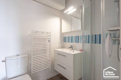 Rénovation de salle de bain La Maison des Travaux Vannes Sarzeau Pénestin