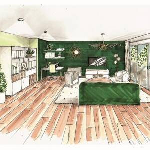 Agencement et aménagement d’un appartement - Aurelie GUITTONNEAU - La Maison Des Architectes