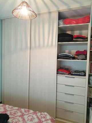 Réalisation d'un dressing à Saint-Lunaire