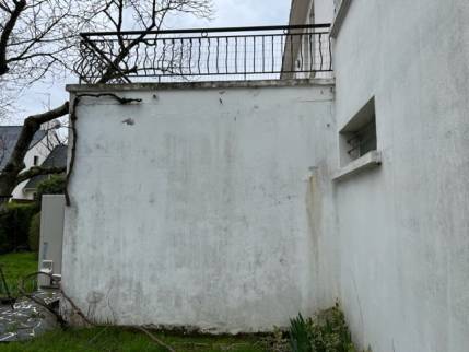 Façade de maison avant travaux de ravalement - Nantes 44