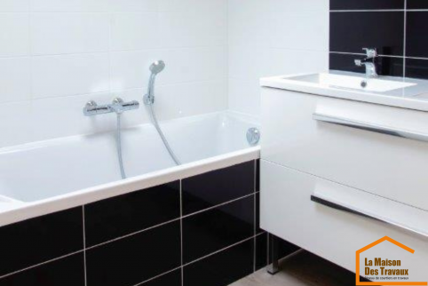 salle de bain rénovée