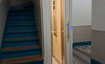 Installation d’un ascenseur dans un immeuble de 5 étages à Asnières