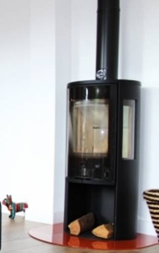 Le nouveau poêle à bois 