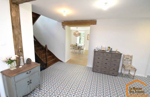 pose d'un carrelage dans le salon 