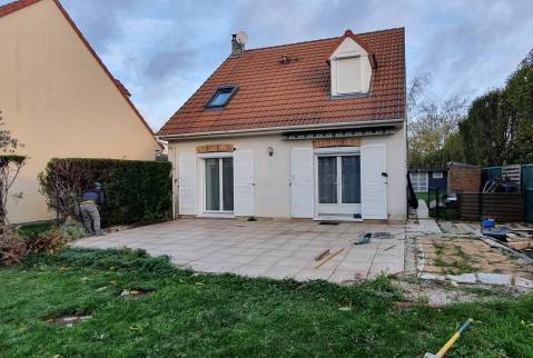 Maison AVANT Construction d'une extension de maison - Ozoir-la-Ferrière 77330