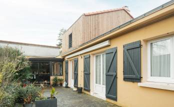Surélévation de 20m² d'une maison à Bouguenais