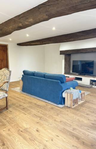 Pièce de vie rénovée et optimisée à La Guerche-de-Bretagne