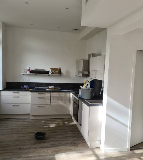 Rénovation d’appartement à Boulogne-sur-Mer : la cuisine