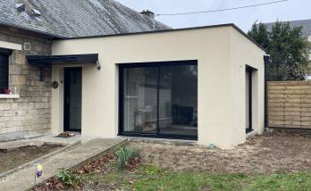 Nouvelle extension sur le jardin (Caen)