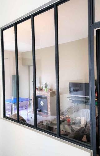 Création Cloison Verrière - Appartement Lyon 3 Dauphiné