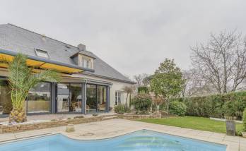 Extension de maison à Vertou avec une verrière en aluminium