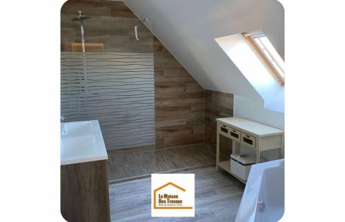 Rénovation d'une salle de bain douche italienne