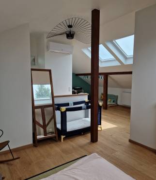 Suite parentale dans un comble à Mulhouse, Rebberg