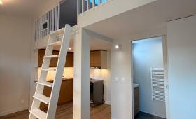 Création d’une mezzanine dans un studio rénové à paris 17