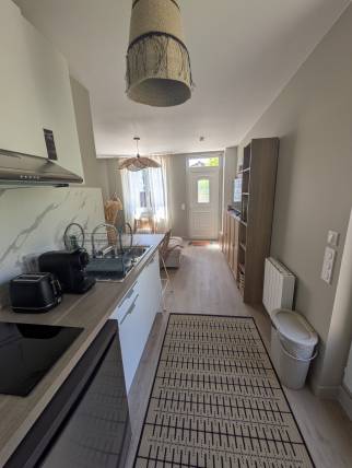 Aménagement de cuisine dans une petite maison rénovée - Nantes 44