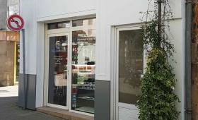 Après : devanture de magasin neuve