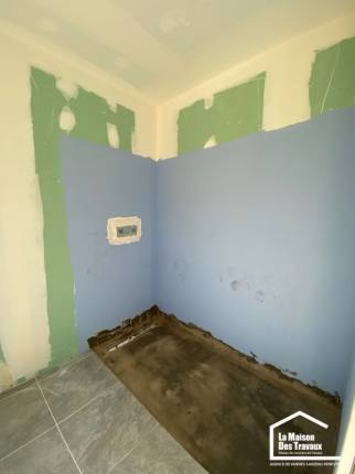 La Maison des Travaux Vannes Sarzeau Pénestin Création d'une douche à l'italienne