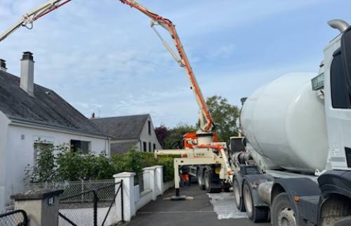 Pompe à béton