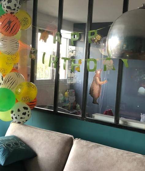 Verrière dans une chambre d'enfant à Saclay ( 91400 )