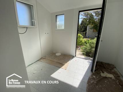 Rénovation d'une salle de bain en rez-de-chaussée à Damgan (56750)