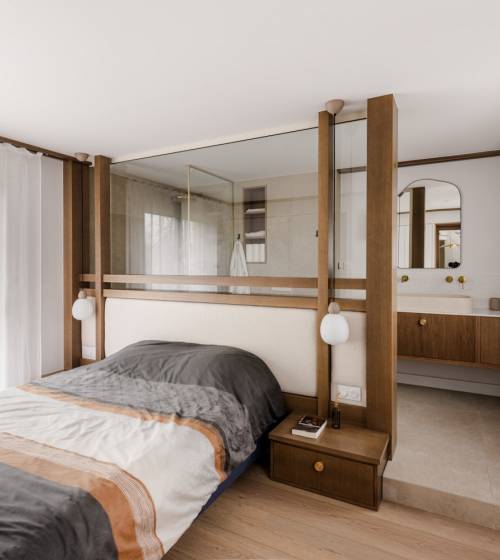 Rénovation de la chambre parentale terminée