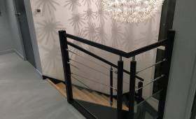 Garde-corps escalier à Nantes