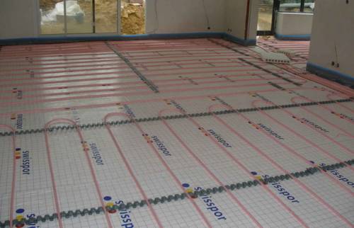 installation d'un chauffage au sol Landerneau-Morlaix-Saint-Renan (29) 