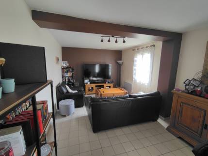 Ancien salon avant transformation en cuisine - Aubepierre 77390