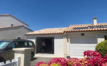 Réalisation d'un garage de 30m² à Corme Royal