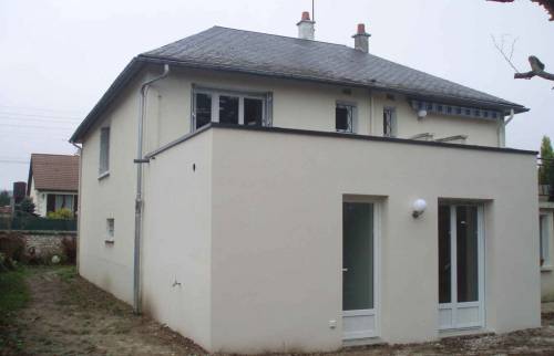 extension toit plat
