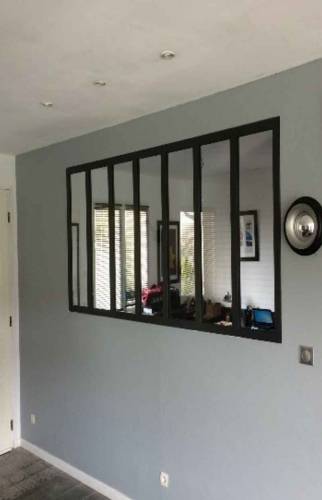 Pose d'une verrière à Seine Port