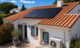 Installation de panneaux solaires hybrides sur une maison - Pornic 44210
