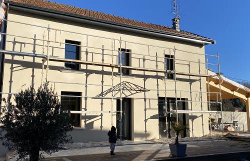 Rénovation d’une façade à Ruy Montceau