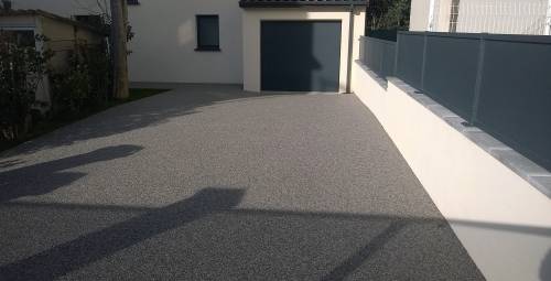 Aménagement d'une allée de garage près de Landerneau (29)