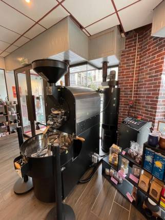 Installation de la machine à torréfaction 