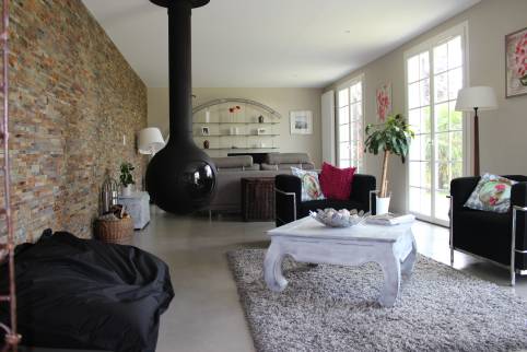 Installation d'une cheminée près de Morlaix (29)