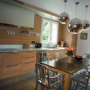 Rénovation maison 250 m², Jouy-en-Josas - Aménagement de la cuisine
