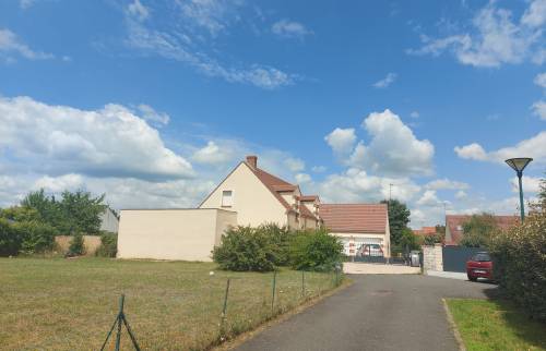 Extension toit plat en pignon