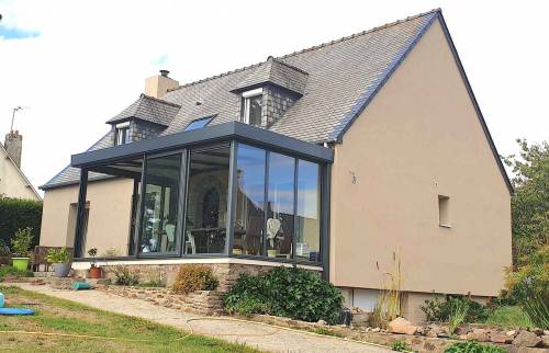 réalisation d'une Isolation thermique par l'Extérieur (après)