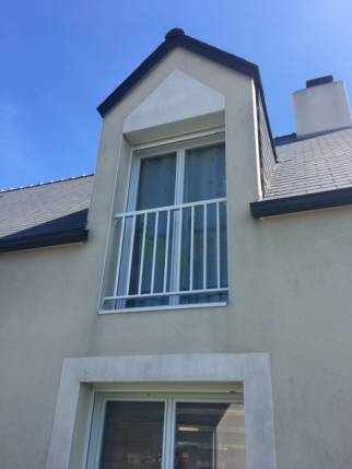 Travaux de ravalement de façade - avant les travaux de façade - Nantes 44