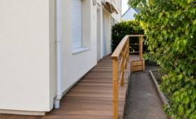 Allée et aménagement de jardin 