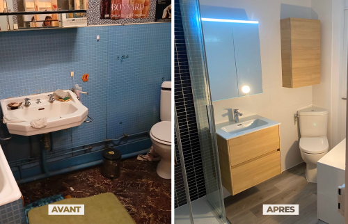 Rénovation avant/après