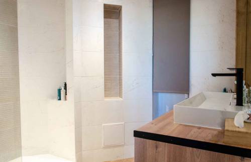 Salle de douche après rénovation